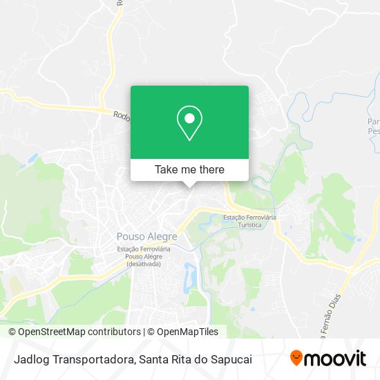 Jadlog Transportadora map