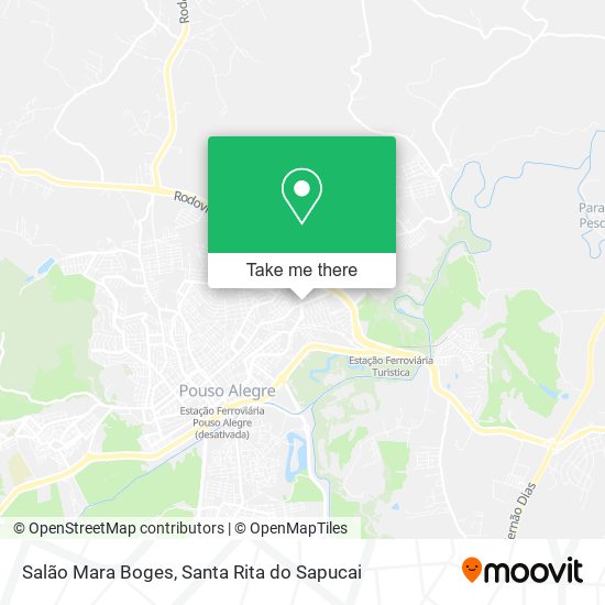 Salão Mara Boges map