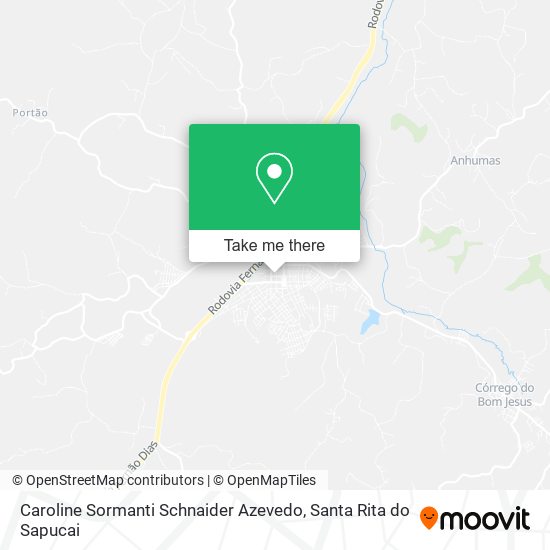 Caroline Sormanti Schnaider Azevedo map
