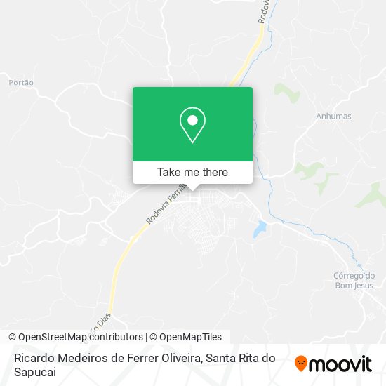 Mapa Ricardo Medeiros de Ferrer Oliveira