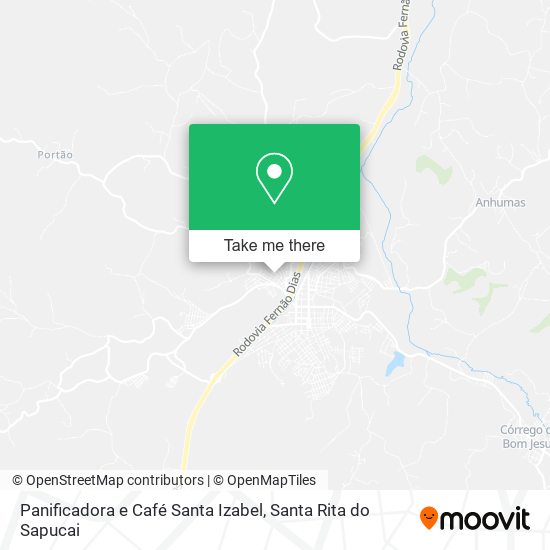 Panificadora e Café Santa Izabel map