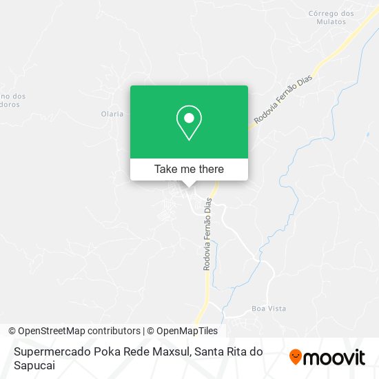 Supermercado Poka Rede Maxsul map