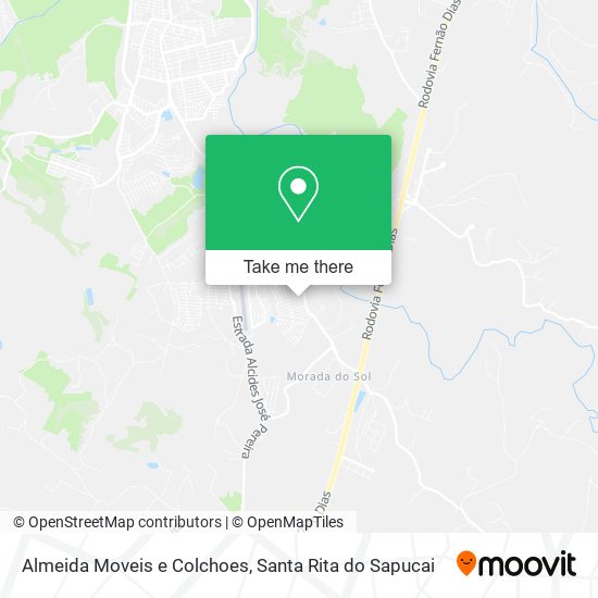 Almeida Moveis e Colchoes map