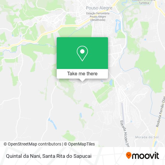 Quintal da Nani map