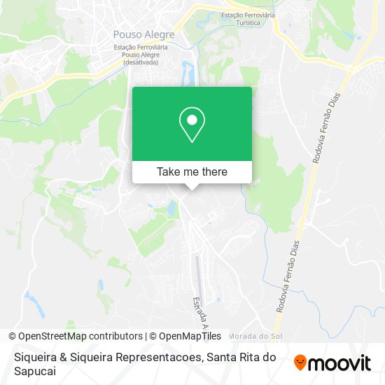 Siqueira & Siqueira Representacoes map