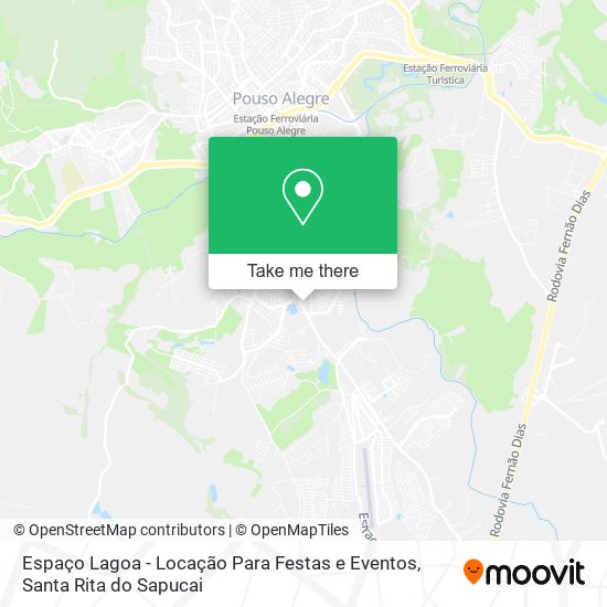 Espaço Lagoa - Locação Para Festas e Eventos map