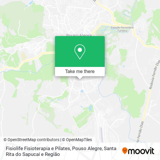 Fisiolife Fisioterapia e Pilates map