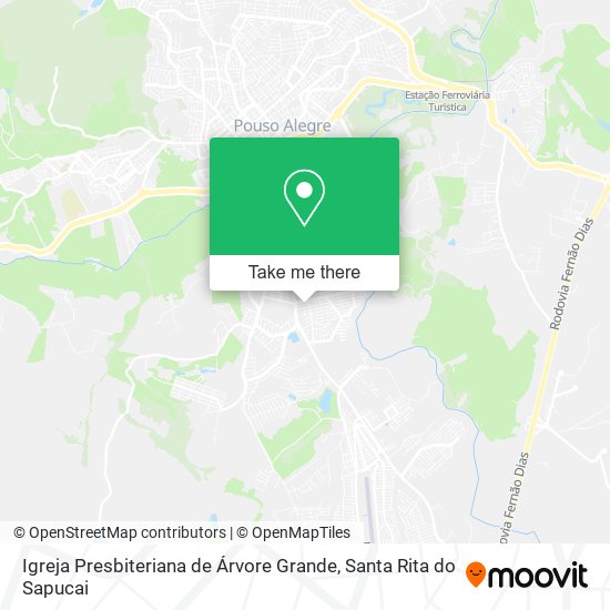 Igreja Presbiteriana de Árvore Grande map