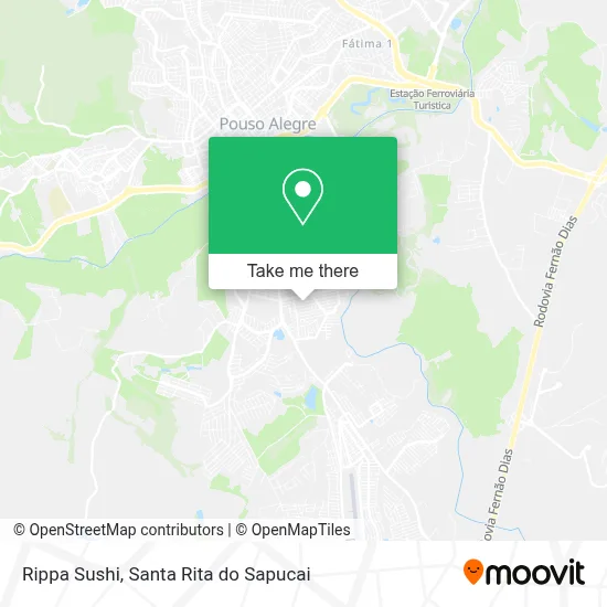 Rippa Sushi map