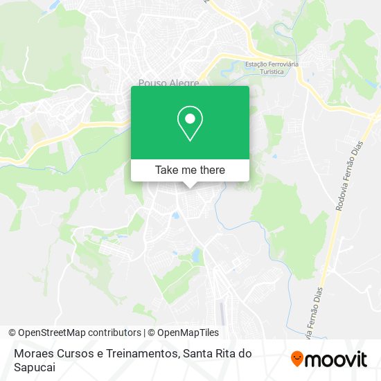 Moraes Cursos e Treinamentos map