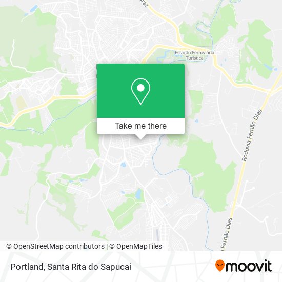 Portland map