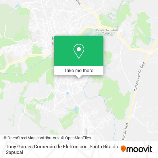 Tony Games Comercio de Eletronicos map