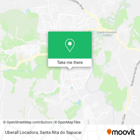 Uberall Locadora map