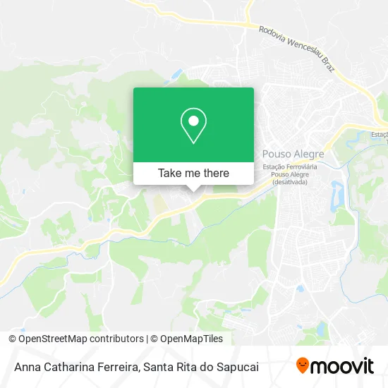 Anna Catharina Ferreira map