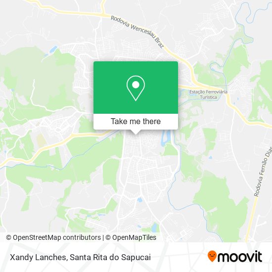 Xandy Lanches map