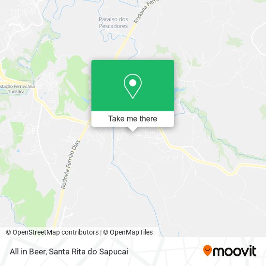 All in Beer map