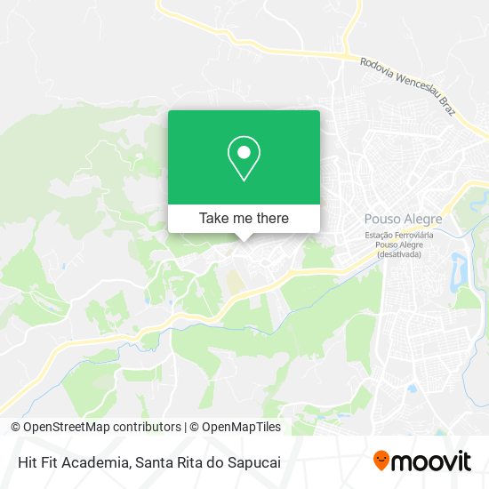 Hit Fit Academia map