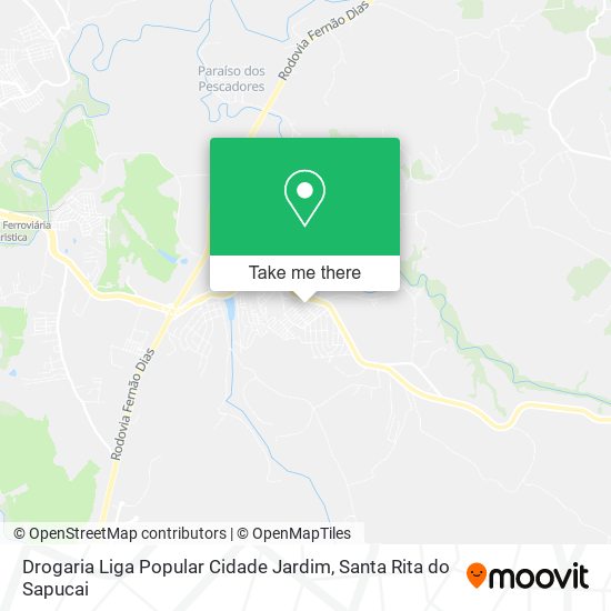 Drogaria Liga Popular Cidade Jardim map