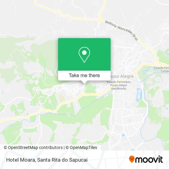 Hotel Moara map