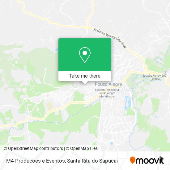 M4 Producoes e Eventos map