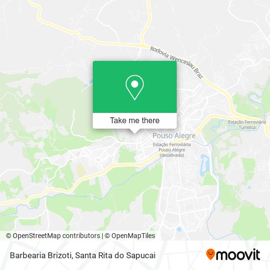 Barbearia Brizoti map