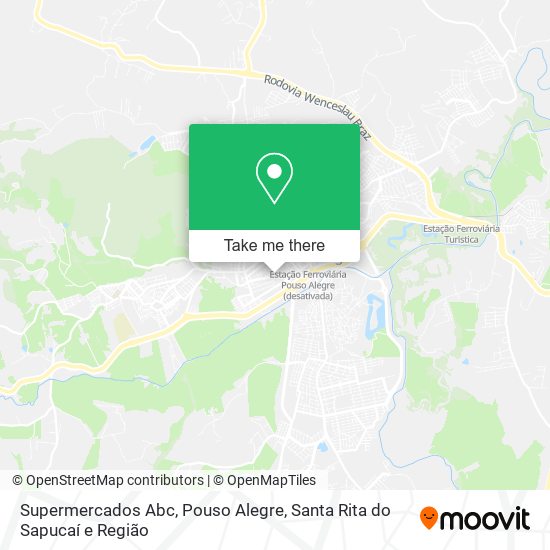 Supermercados Abc map