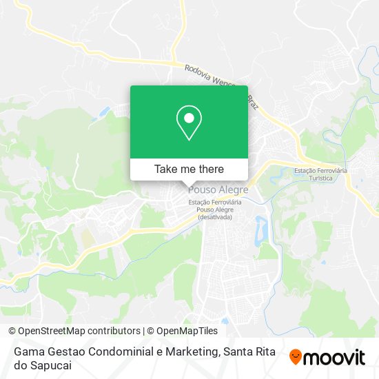 Gama Gestao Condominial e Marketing map