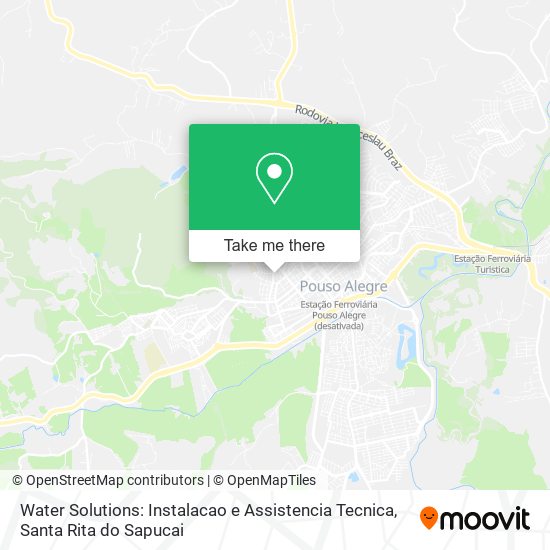 Water Solutions: Instalacao e Assistencia Tecnica map