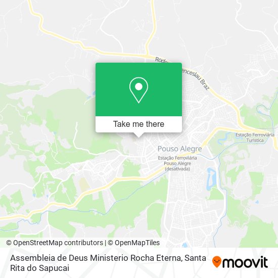 Mapa Assembleia de Deus Ministerio Rocha Eterna