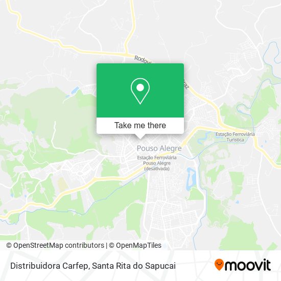 Distribuidora Carfep map