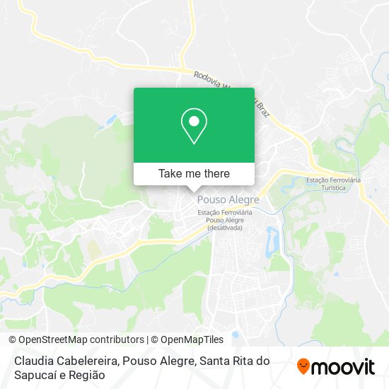 Claudia Cabelereira map