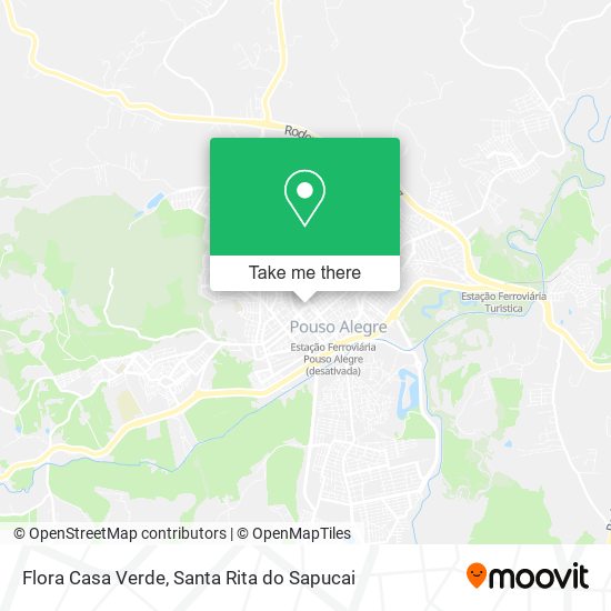 Flora Casa Verde map