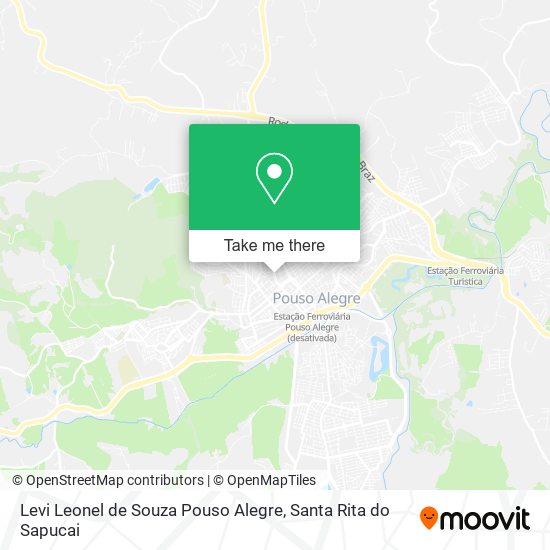 Mapa Levi Leonel de Souza Pouso Alegre