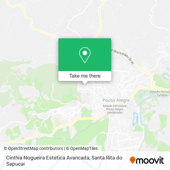 Cinthia Nogueira Estetica Avancada map