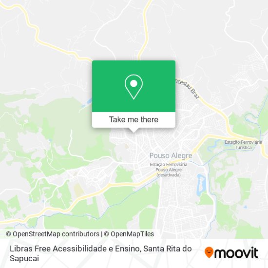 Libras Free Acessibilidade e Ensino map