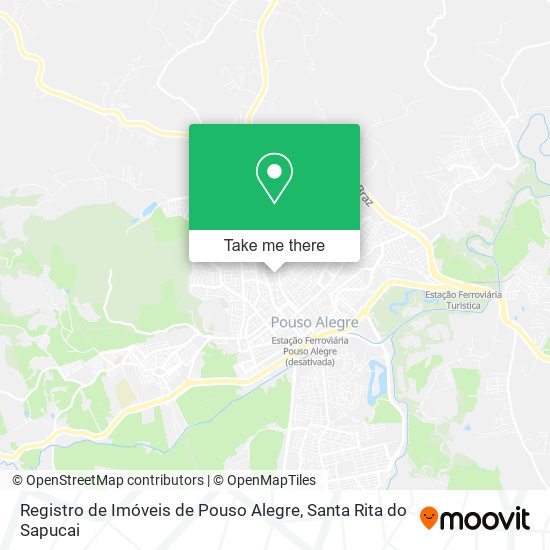 Registro de Imóveis de Pouso Alegre map