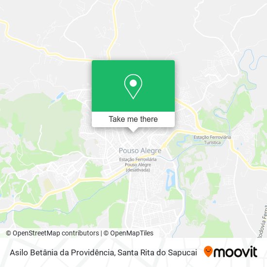 Asilo Betânia da Providência map
