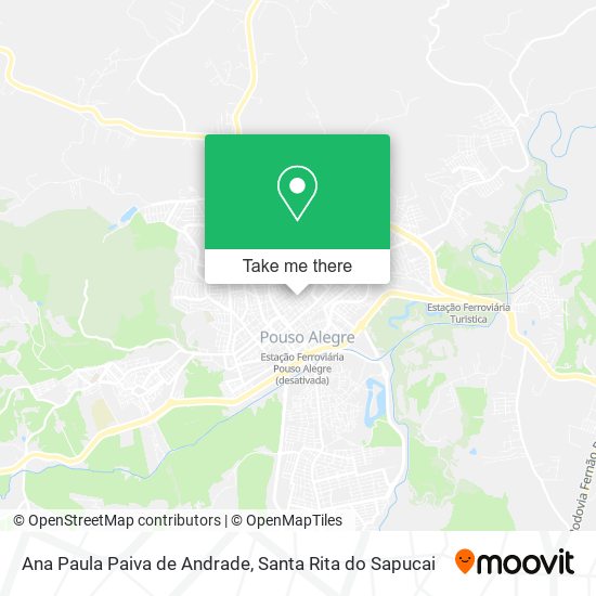 Ana Paula Paiva de Andrade map