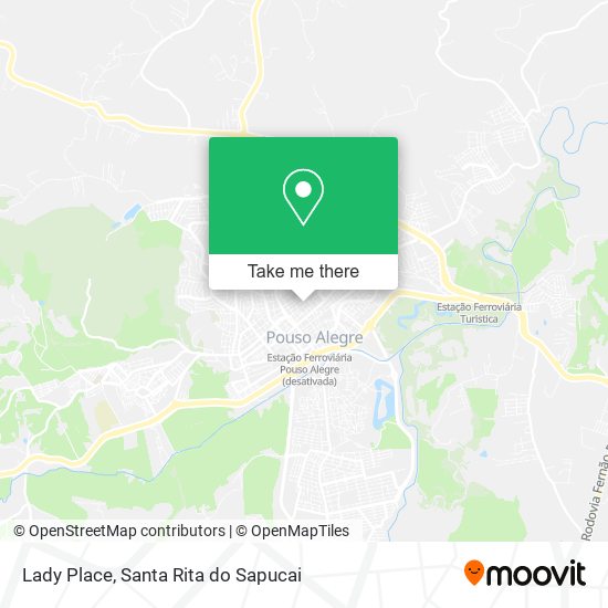 Lady Place map