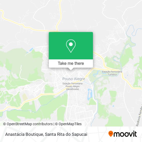 Anastácia Boutique map
