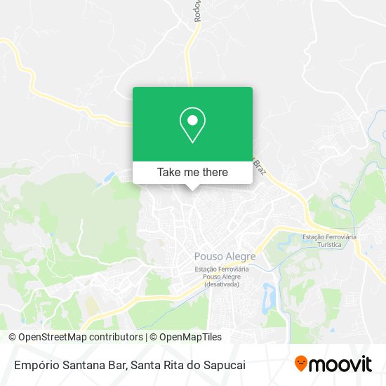 Empório Santana Bar map