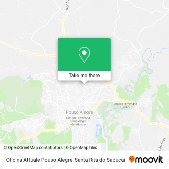 Oficina Attuale Pouso Alegre map