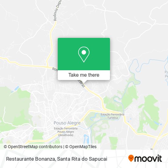 Restaurante Bonanza map