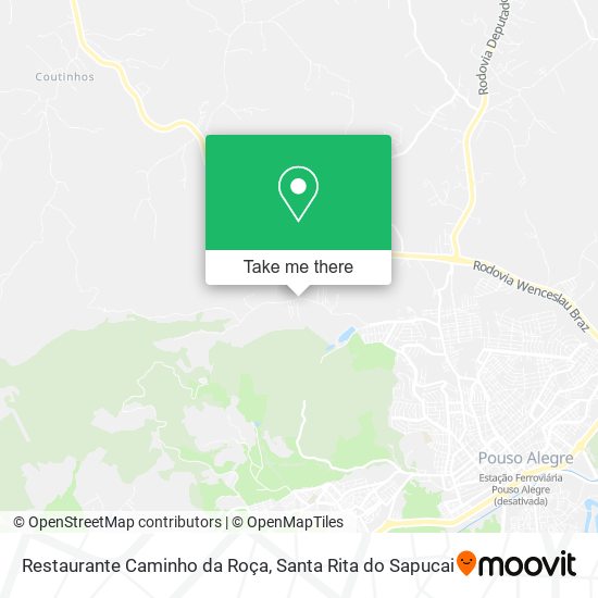 Restaurante Caminho da Roça map