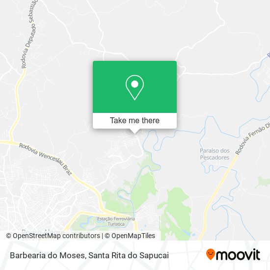 Barbearia do Moses map
