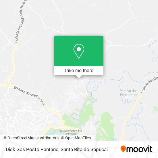 Disk Gas Posto Pantano map