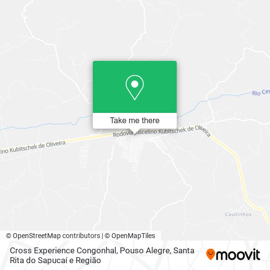Cross Experience Congonhal map