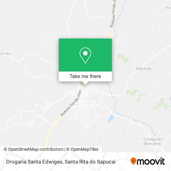 Mapa Drogaria Santa Edwiges