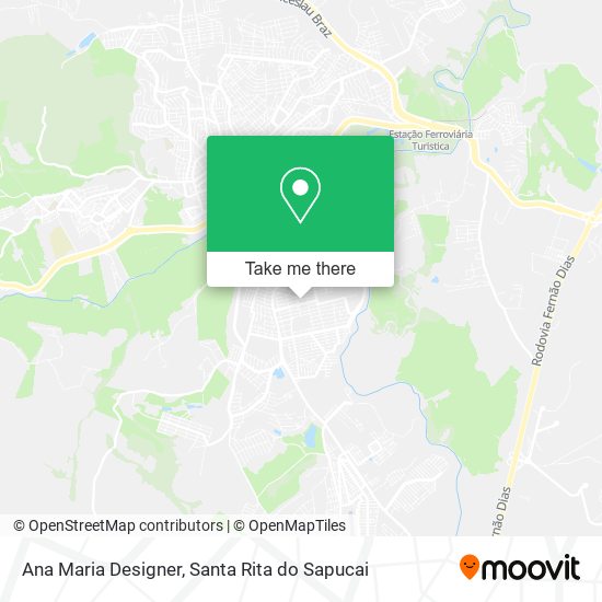 Ana Maria Designer map