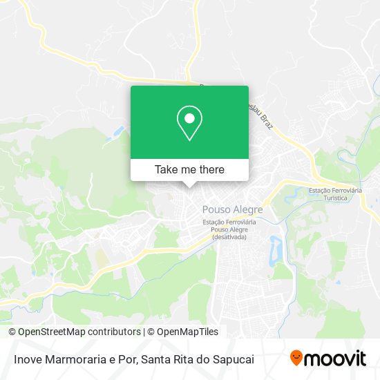 Inove Marmoraria e Por map